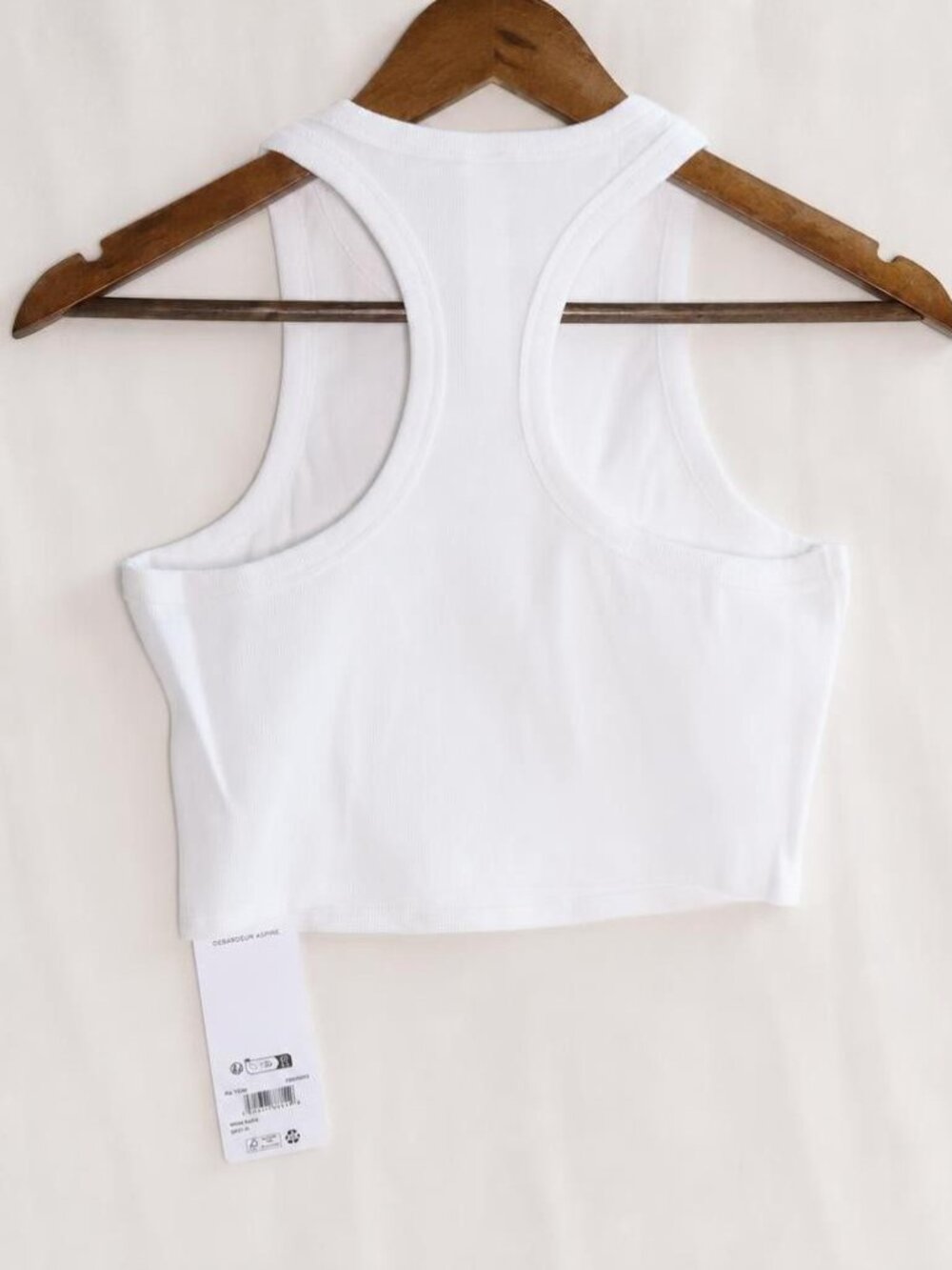 Alo Yoga Aspire Tank White M - Picture 2 of 3